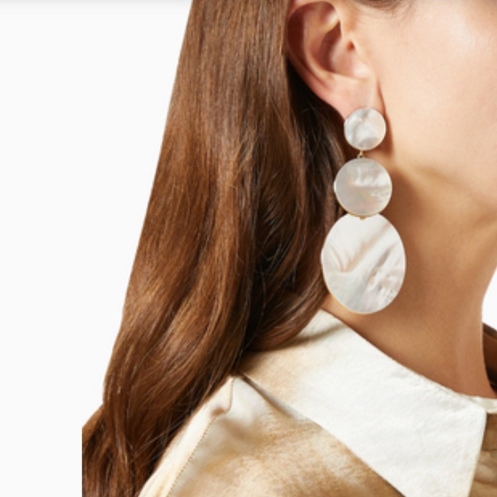 Kate Spade Liana Stacked Disc Earrings NWT